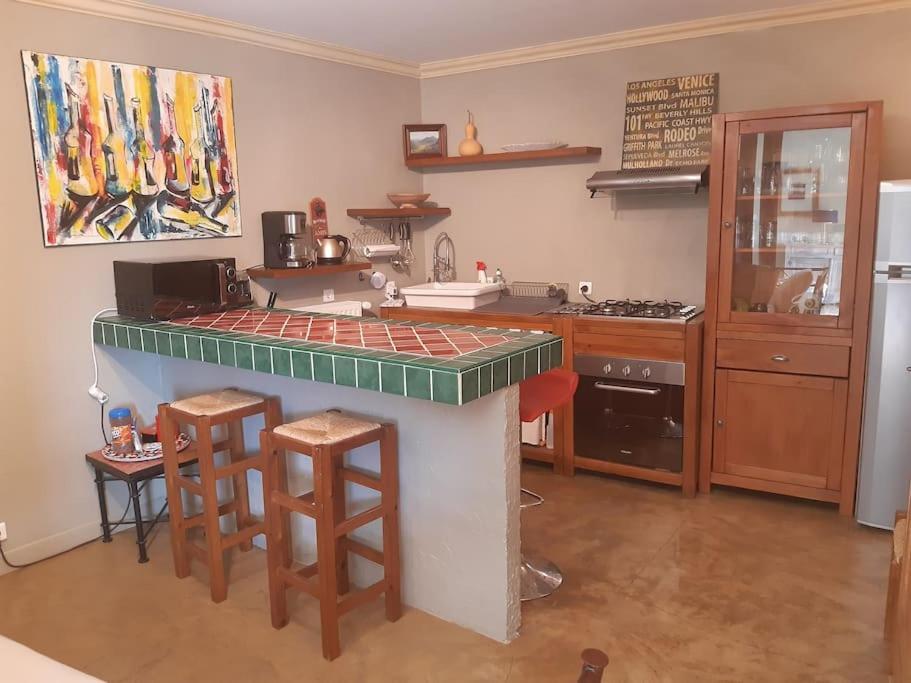 Les Pierres Blondes Apartment Montpeyroux  Ngoại thất bức ảnh